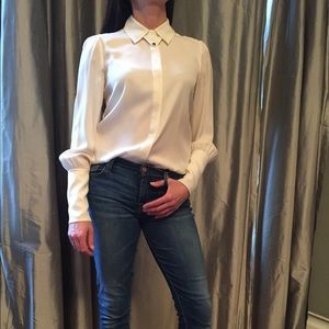 Rachel Zoe Silk button down blouse